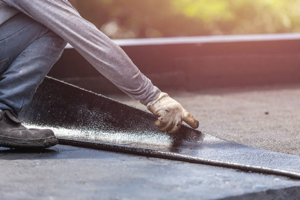Professional Basement Waterproofing technician working in Avondale, PA